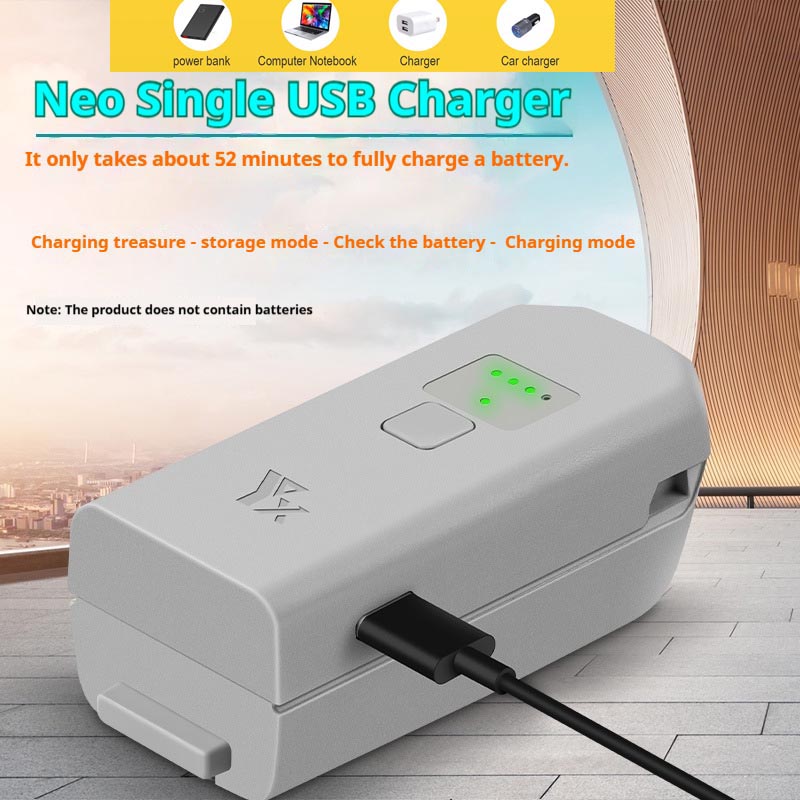 Drone Power Bank - เครื่องชาร์จแบตเตอรี่ USB แบบสองทิศทางสําหรับ DJI NEO Drone