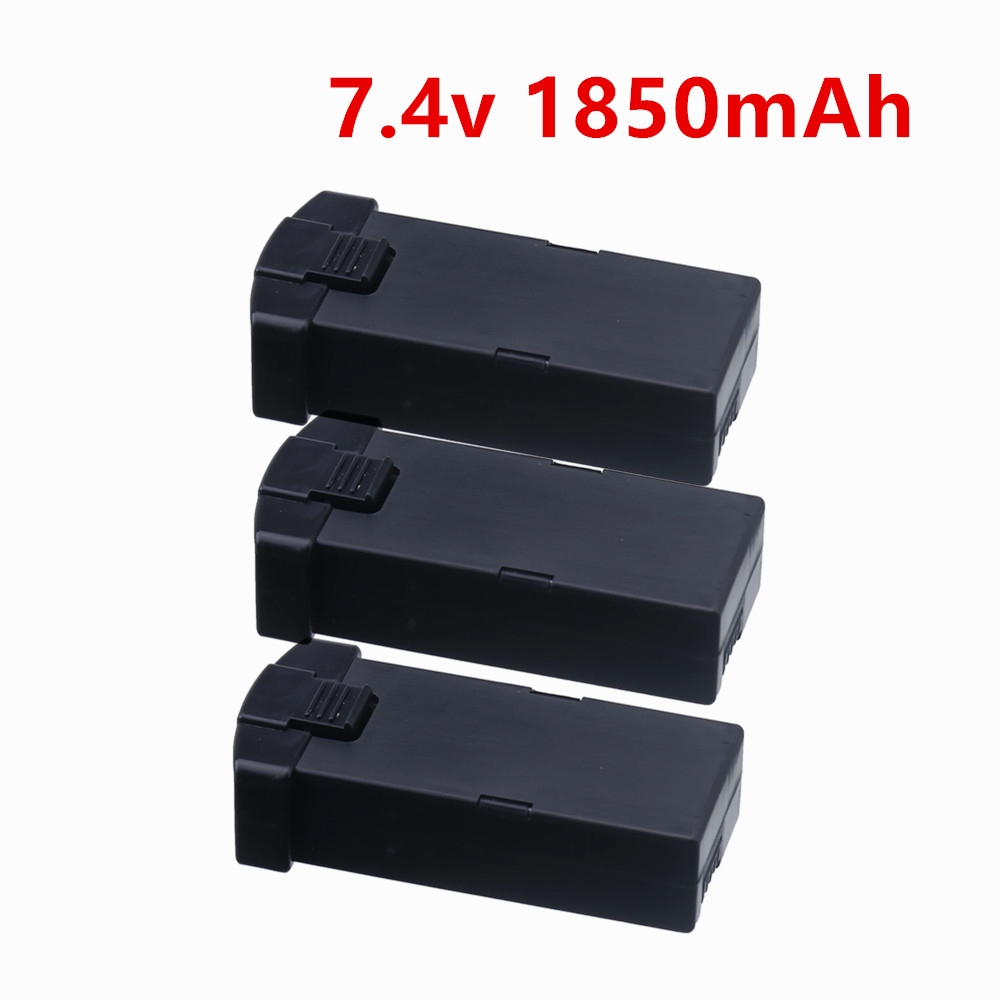7.4V 1850MAH แบตเตอรี่ลิโปและช - Eachine Drone E58 บทวิจารณ์และราคา