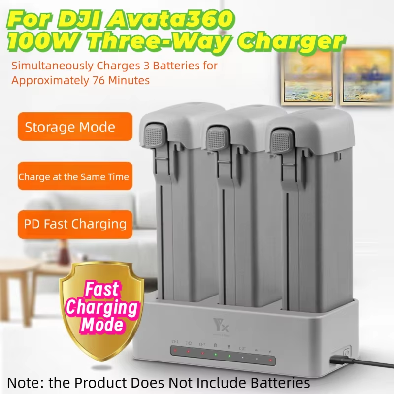 ฮับชาร์จแบตเตอรี่โดรน DJI AVAT - Drone Power Bank บทวิจารณ์และราคา
